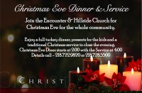 Christmas Eve Meal and Worship at Hillside and the Encounter