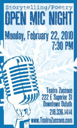 TeatroOpenMicPoster
