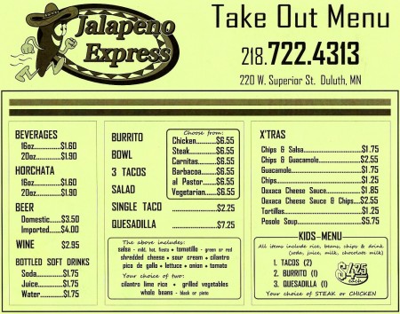 JalapenoExpressDuluthMenu