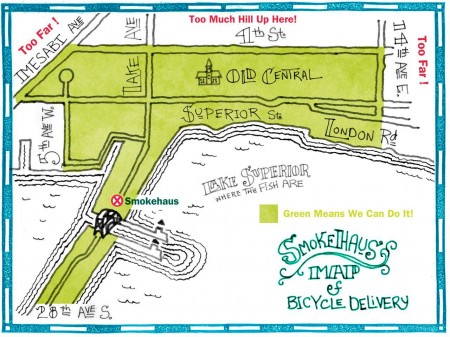 Northern Waters delivery map