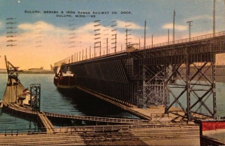 Duluth, Mesabe & Iron Range Railway Co. Dock 1941