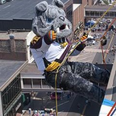 Bulldog Over the Edge