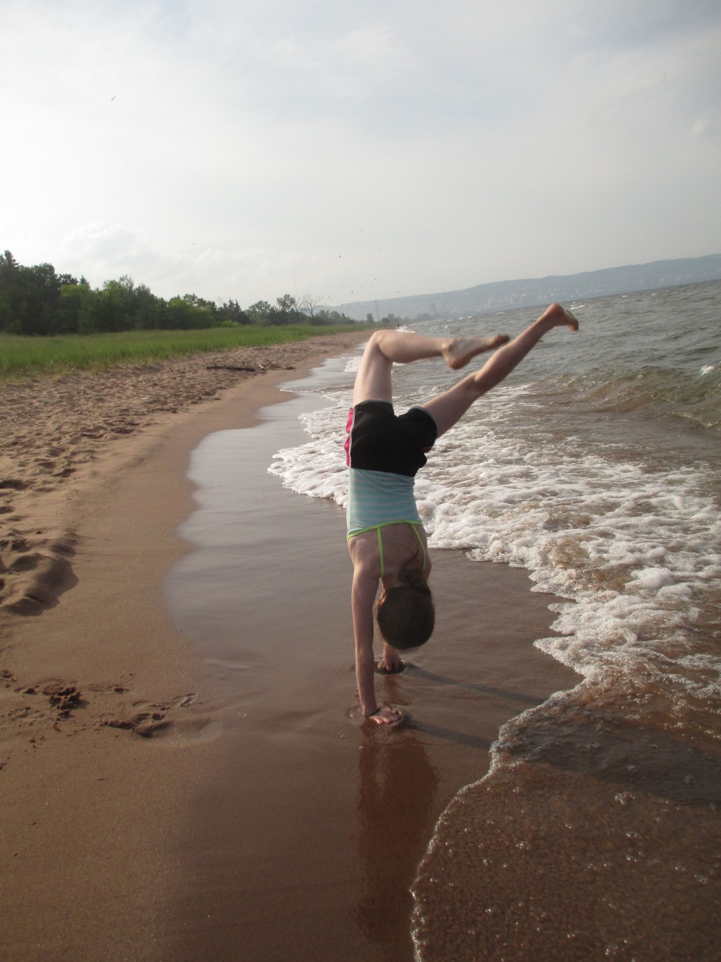 upside down