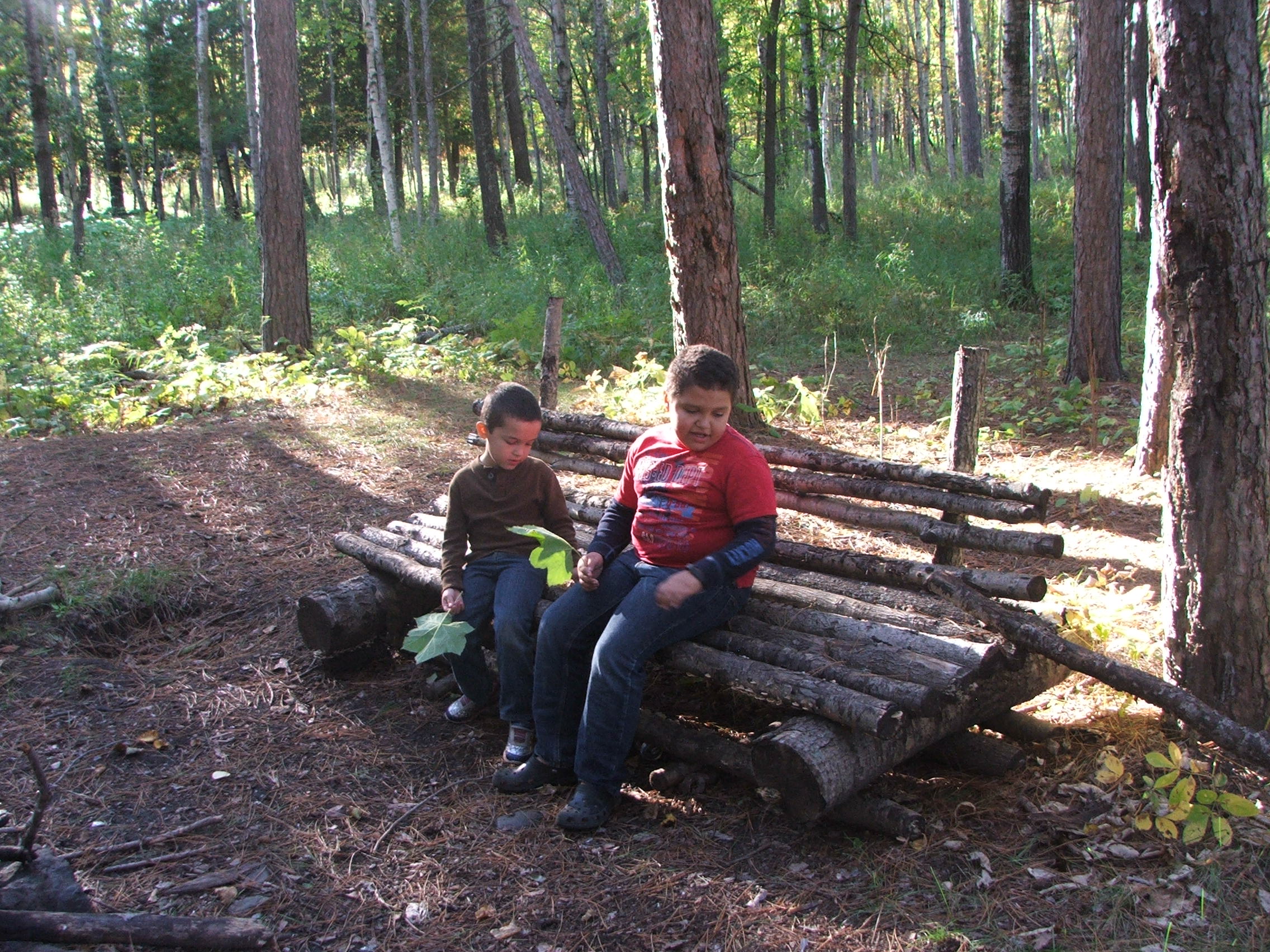 Homemade bench