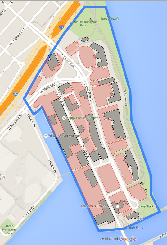 Canal Park Map