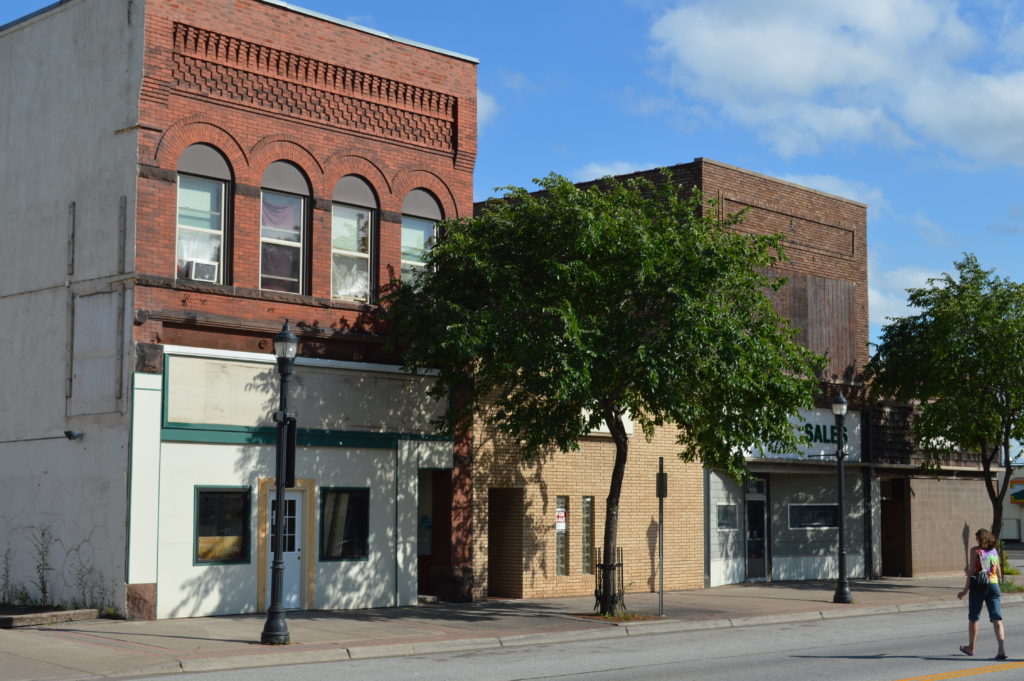 The former Wild West Liquor building on Central Avenue is being remodeled and new owners plan to open a used book store in the space next summer.