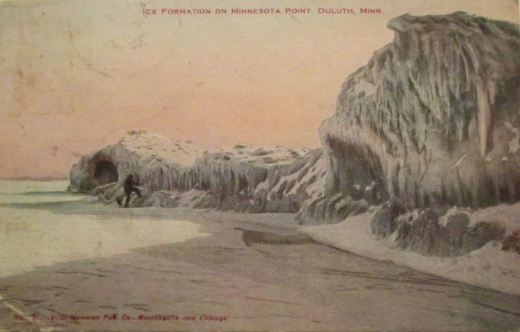 Ice Formation on Minnesota Point