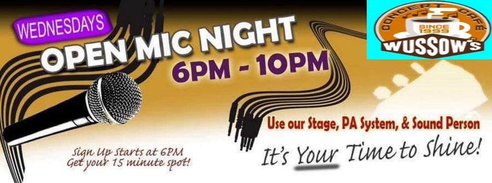 Wednesday Open Mic at Wussows