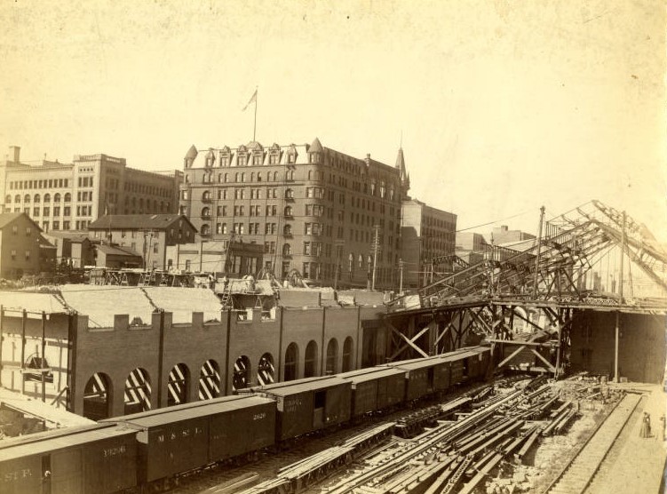 Union Depot Under Construction