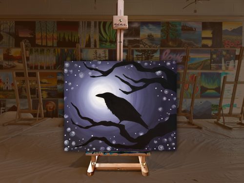 Magical corvid ad